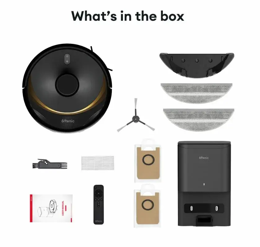 [ΣΟΥΠΕΡ ΕΥΚΑΙΡΙΑ] Ultenic T10 Elite Robot - Ρομποσκούπα ΔΙΑΜΑΝΤΙ με LiDAR πλοήγηση, 3000Pa αναρρόφηση, αδειάζει μόνη της τα σκουπίδια και στοιχίζει ΜΟΝΟ 220,7€!!!, [ΣΟΥΠΕΡ ΕΥΚΑΙΡΙΑ] Ultenic T10 Elite Robot – Ρομποσκούπα ΔΙΑΜΑΝΤΙ με LiDAR πλοήγηση, 3000Pa αναρρόφηση, αδειάζει μόνη της τα σκουπίδια και στοιχίζει ΜΟΝΟ 220,7€!!!, TechWar.gr