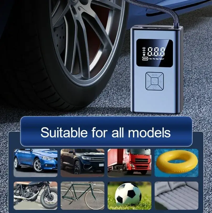 TUERBB T-AP66: Ασύρματη φορητή τρόμπα 120W με 4000mAh και έως 150psi στα 21.8€!, TUERBB T-AP66: Ασύρματη φορητή τρόμπα 120W με 4000mAh και έως 150psi στα 21.8€!, TechWar.GR