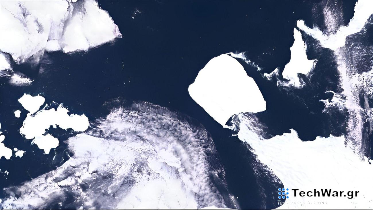 A23a: Το μεγαλύτερο παγόβουνο του κόσμου έχει την έκταση της Αττικής – Πόσο μπορεί να ζυγίζει;