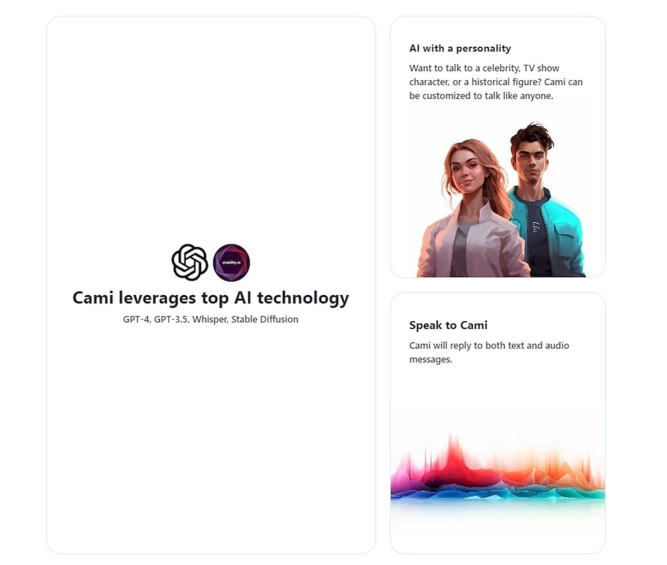 Cami.IA Εργαλείο WhatsApp