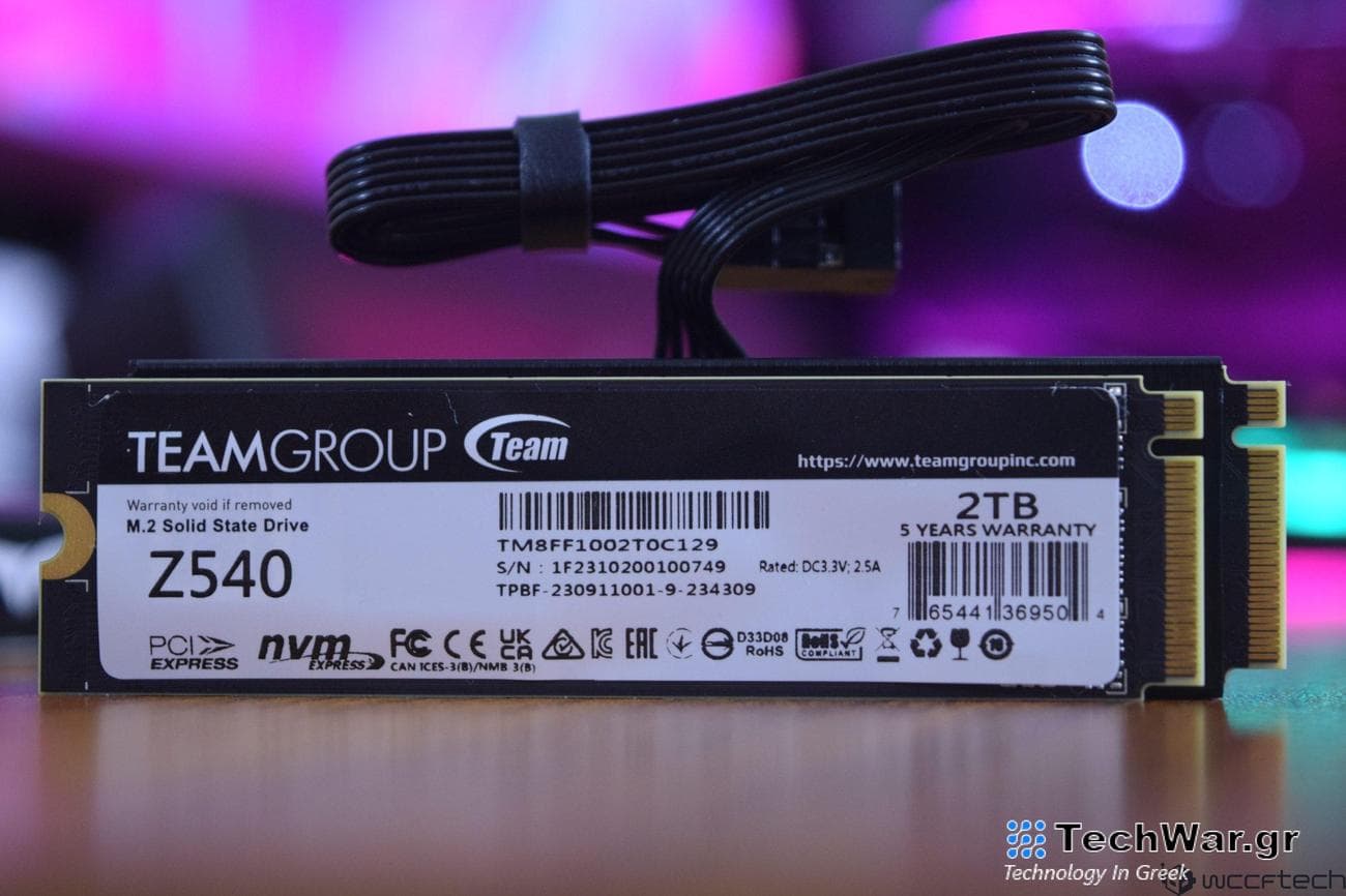 Team Group T-Force CARDEA Z540 2 TB PCIe 5.0 NVMe SSD Review