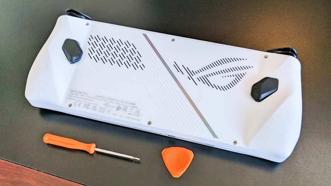 How to upgrade an ASUS ROG Ally SSD and transfer your data from a storage backup, How to upgrade an ASUS ROG Ally SSD and transfer your data from a storage backup, TechWar.gr