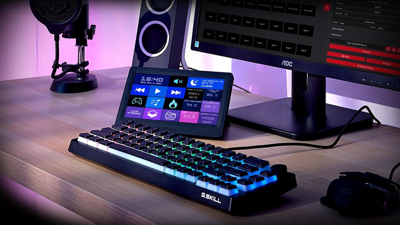 Όροι G.Skill Ο πίνακας εντολών του υπολογιστή WigiDash ως "Τελικός πίνακας γραφικών στοιχείων" για 129 $, Όροι G.Skill Ο πίνακας εντολών του υπολογιστή WigiDash ως “Τελικός πίνακας γραφικών στοιχείων” για 129 $, TechWar.gr