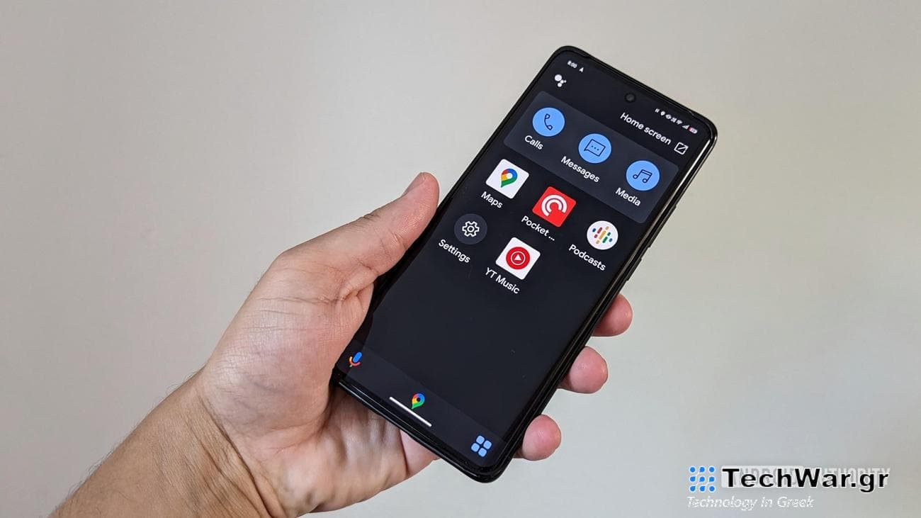 Google Maps Driving Mode on Android.
