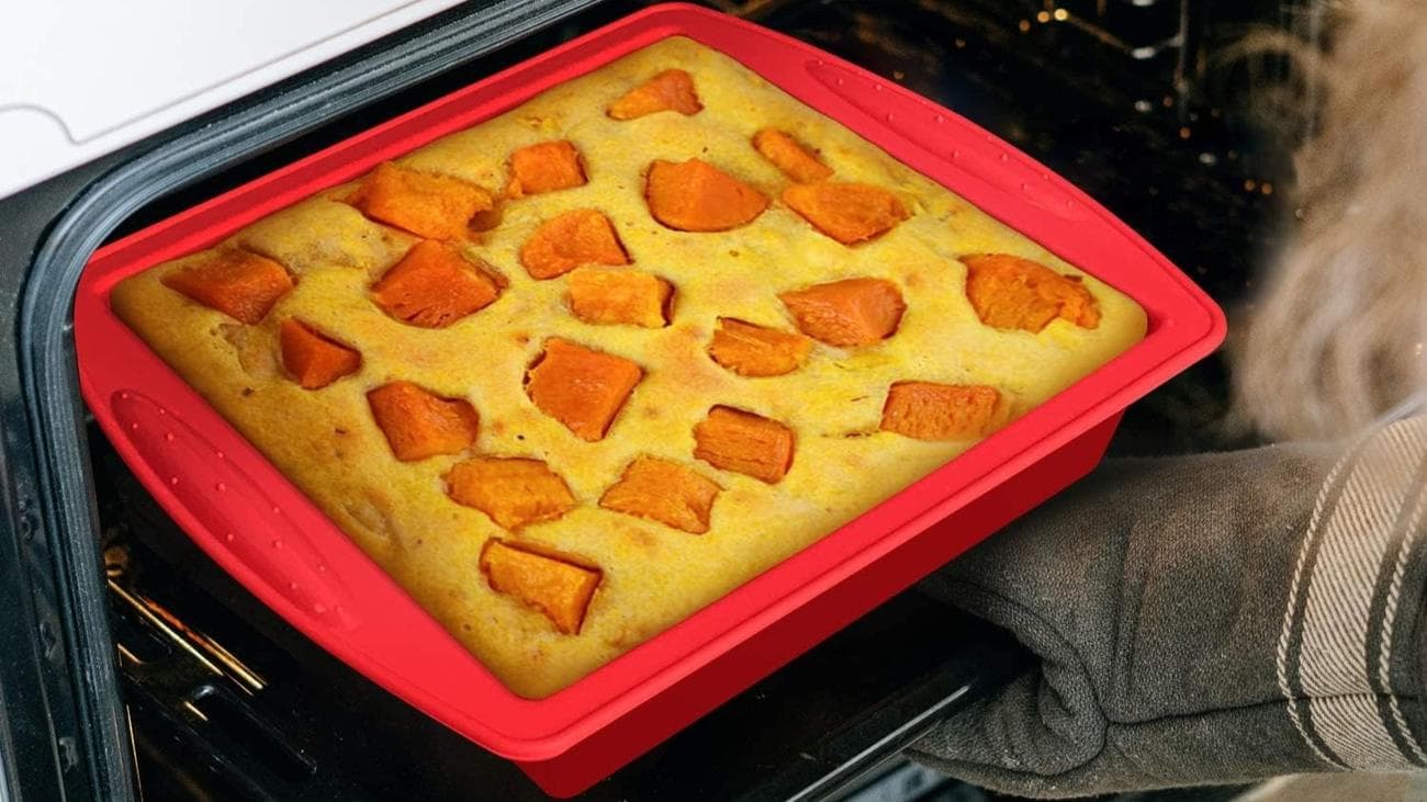 Τετράγωνη φόρμα για κέικ Walfos Silicone