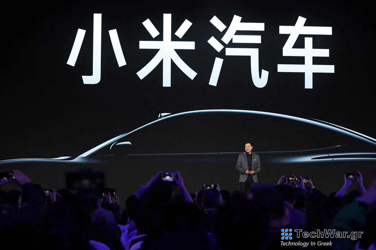 H Xiaomi αποκαλύπτει το πρώτο της ηλεκτρικό αυτοκίνητο