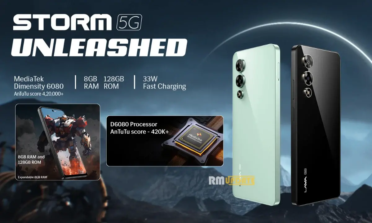 Το Lava Storm 5G έφτασε στην Ινδία, εδώ είναι οι λεπτομέρειες τιμών και προδιαγραφών
