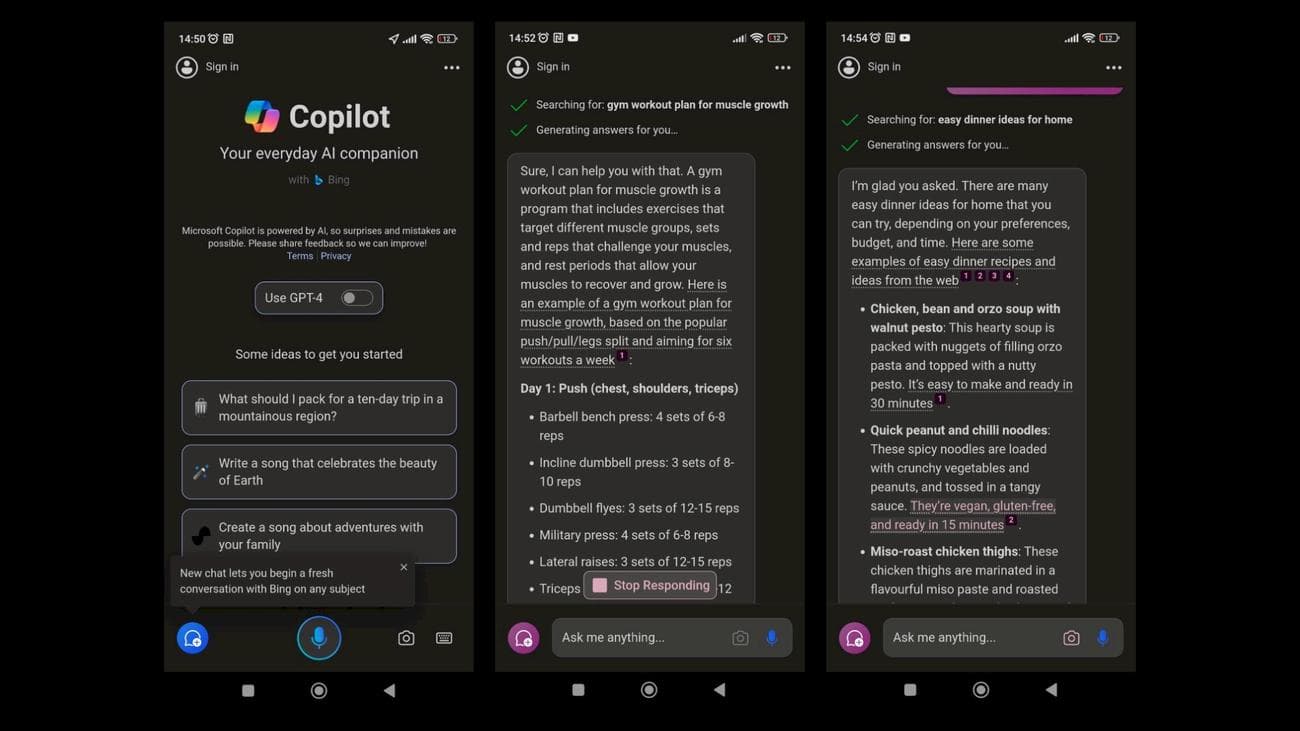 Εφαρμογή Microsoft Copilot Android: Πώς να τη χρησιμοποιήσετε, Εφαρμογή Microsoft Copilot Android: Πώς να τη χρησιμοποιήσετε, TechWar.gr