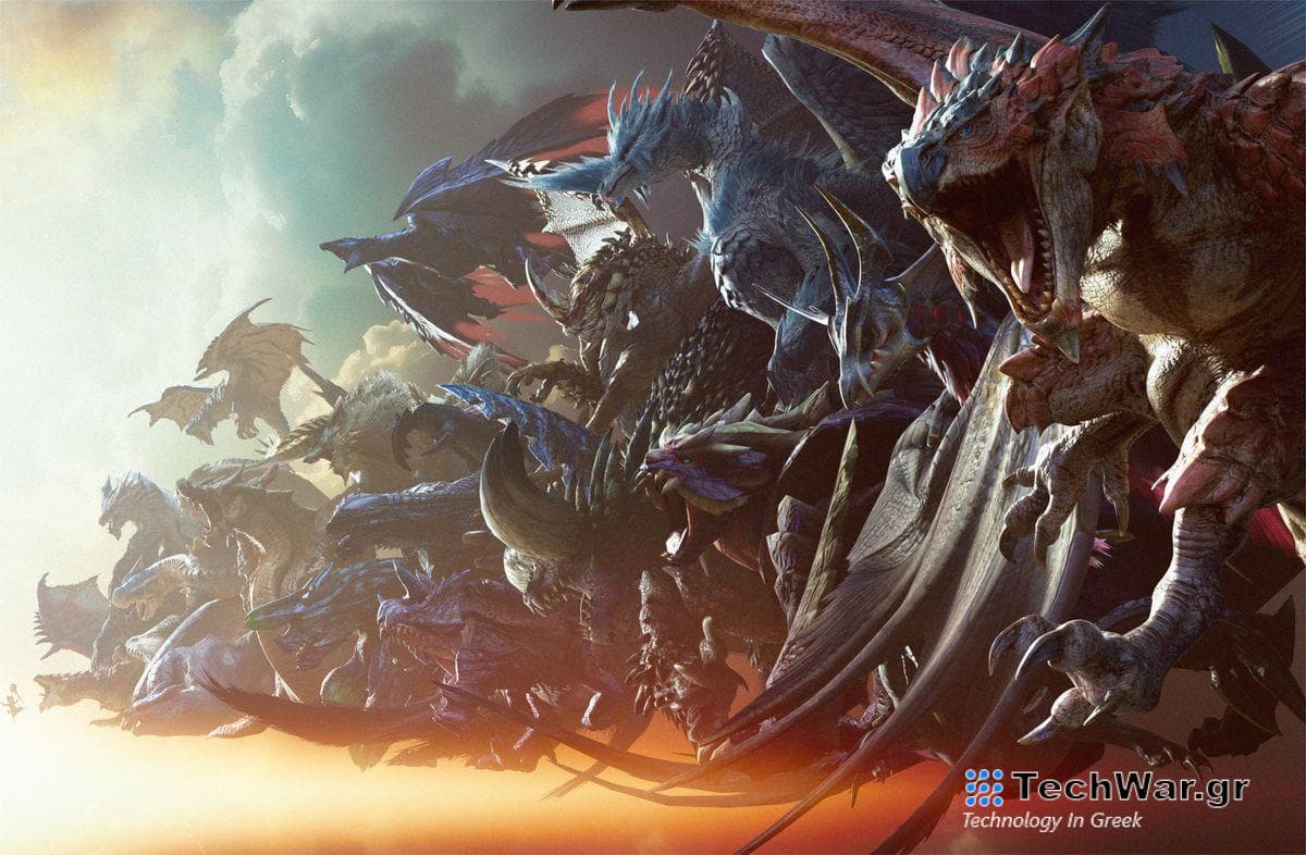 Monster Hunter 20th Anniversary Wallpaper