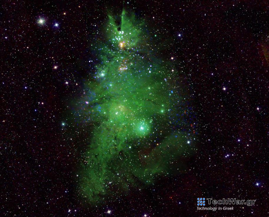 NASA: Ένα χριστουγεννιάτικο δέντρο από αστέρια