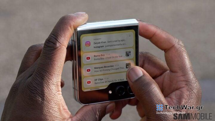 Galaxy Z Flip 5 video review 16