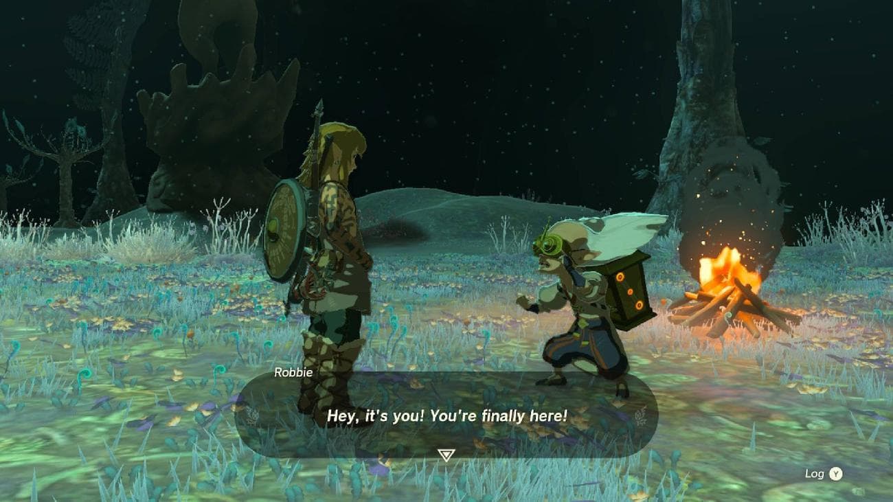 Στιγμιότυπο οθόνης Zelda: Tears of the Kingdom