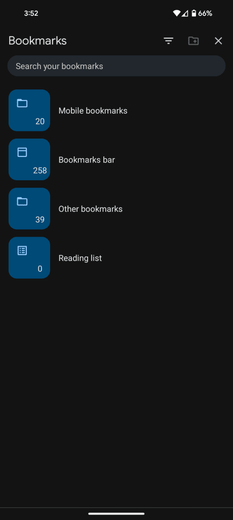 Η Google επανασχεδιάζει τους σελιδοδείκτες στο Chrome για Android [Gallery], Η Google επανασχεδιάζει τους σελιδοδείκτες στο Chrome για Android [Gallery], TechWar.gr