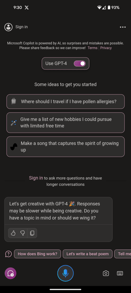 Η εφαρμογή Microsoft Copilot κυκλοφορεί σε συσκευές Android, Η εφαρμογή Microsoft Copilot κυκλοφορεί σε συσκευές Android, TechWar.gr