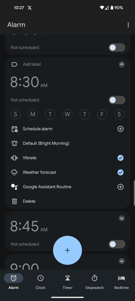 Τα ξυπνητήρια του Ρολογιού Google λαμβάνουν επανασχεδιασμένη πρόγνωση καιρού στο Pixel, Τα ξυπνητήρια του Ρολογιού Google λαμβάνουν επανασχεδιασμένη πρόγνωση καιρού στο Pixel, TechWar.GR