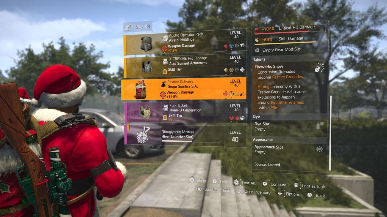 Farming The Hoarder for the Festive Delivery στο The Division 2