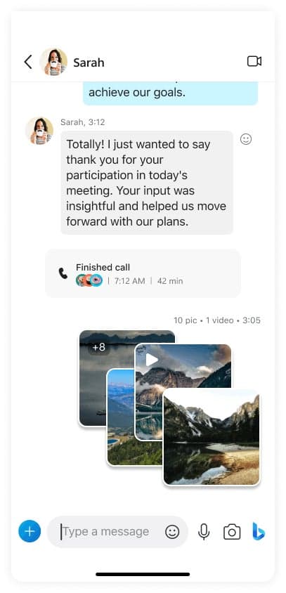 Το Skype υποστηρίζει τώρα μια δευτερεύουσα τροφοδοσία κάμερας, οι συνομιλίες λαμβάνουν μια ζωντανή αναβάθμιση