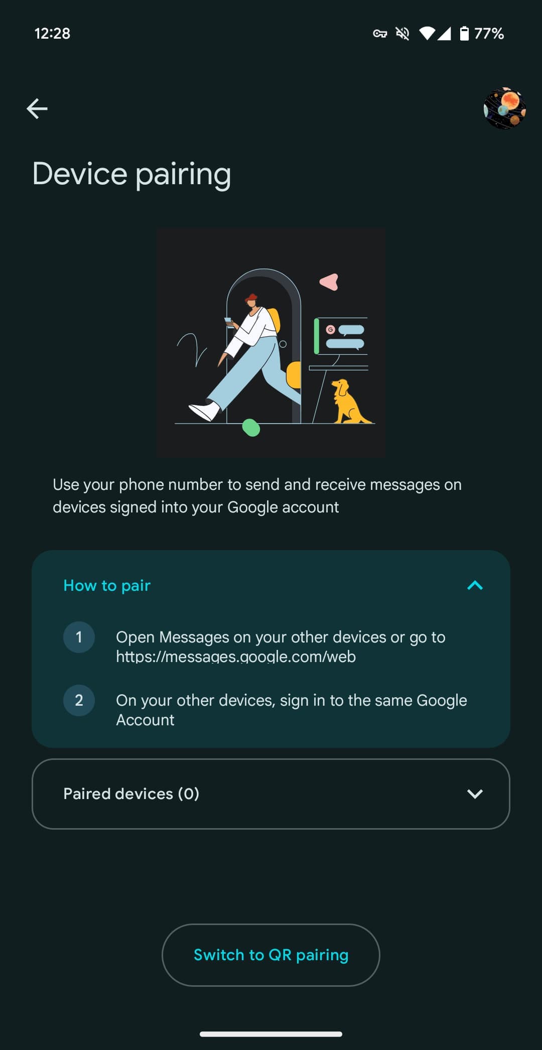 Το Messages for web κυκλοφορεί τον Λογαριασμό Google "Σύζευξη συσκευών" [U], Το Messages for web κυκλοφορεί τον Λογαριασμό Google “Σύζευξη συσκευών” [U], TechWar.gr