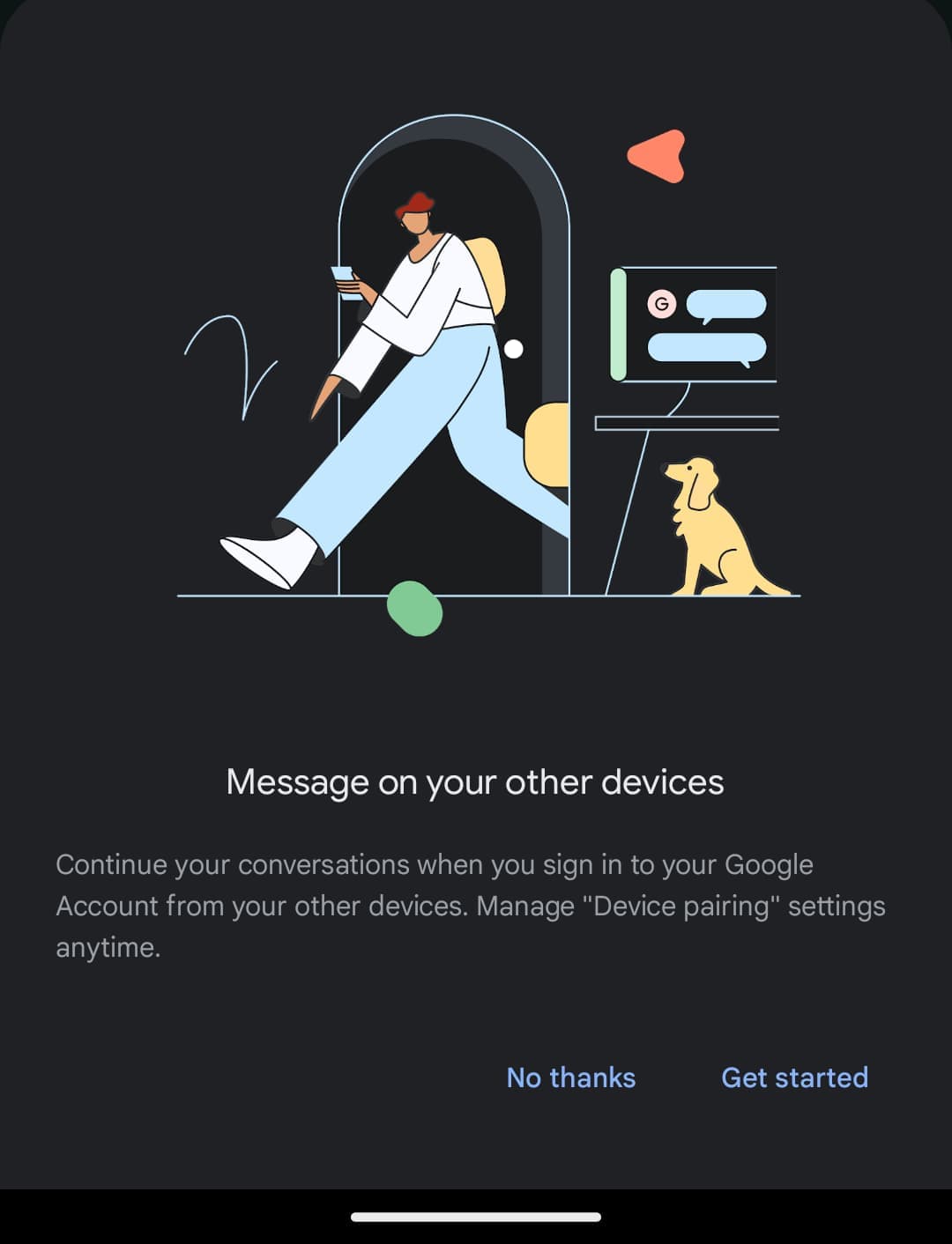 Το Messages for web κυκλοφορεί τον Λογαριασμό Google "Σύζευξη συσκευών" [U], Το Messages for web κυκλοφορεί τον Λογαριασμό Google “Σύζευξη συσκευών” [U], TechWar.gr