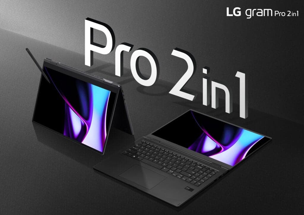 Ο φορητός υπολογιστής LG Gram Pro (2024) 2-σε-1 είναι ένα παγκόσμιο ρεκόρ, Ο φορητός υπολογιστής LG Gram Pro (2024) 2-σε-1 είναι ένα παγκόσμιο ρεκόρ, TechWar.GR