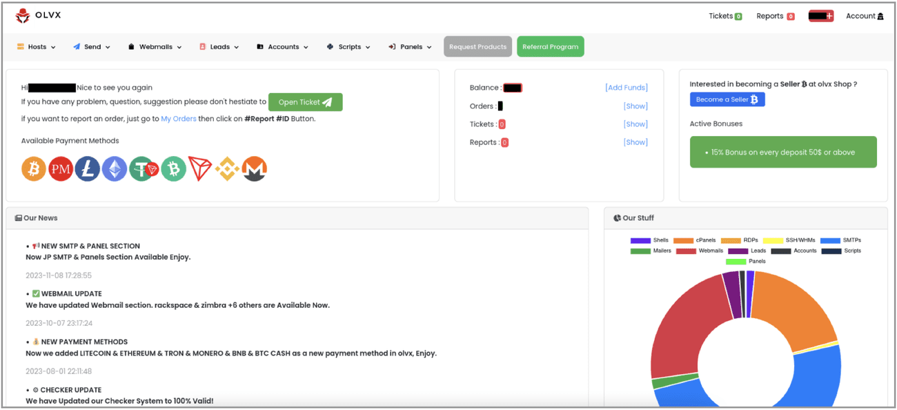Η νέα αγορά εγκλήματος στον κυβερνοχώρο «OLVX» κερδίζει δημοτικότητα μεταξύ των χάκερ, Η νέα αγορά εγκλήματος στον κυβερνοχώρο «OLVX» κερδίζει δημοτικότητα μεταξύ των χάκερ, TechWar.gr