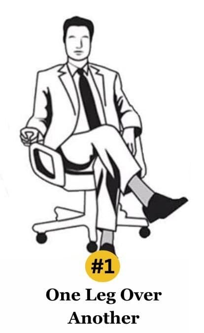 Τι αποκαλύπτει ο τρόπος που σταυρώνετε τα πόδια σας όταν κάθεστε / FOXreport.gr, Τι αποκαλύπτει ο τρόπος που σταυρώνετε τα πόδια σας όταν κάθεστε, TechWar.gr