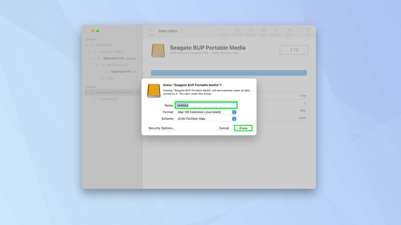 Πώς να διαμορφώσετε έναν εξωτερικό σκληρό δίσκο στο macOS, Πώς να διαμορφώσετε έναν εξωτερικό σκληρό δίσκο στο macOS, TechWar.gr