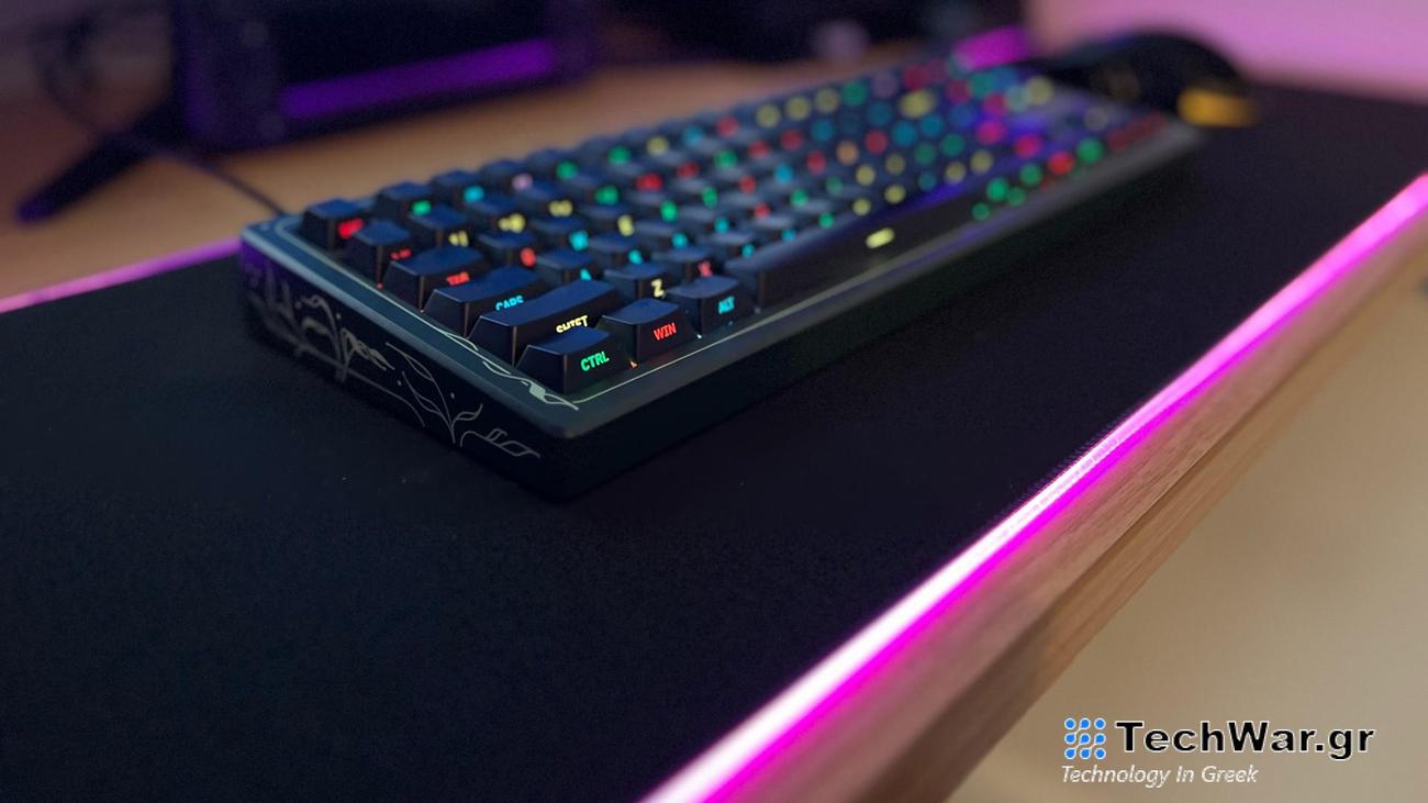 Ανασκόπηση του ποντικιού SteelSeries Prism QcK XL