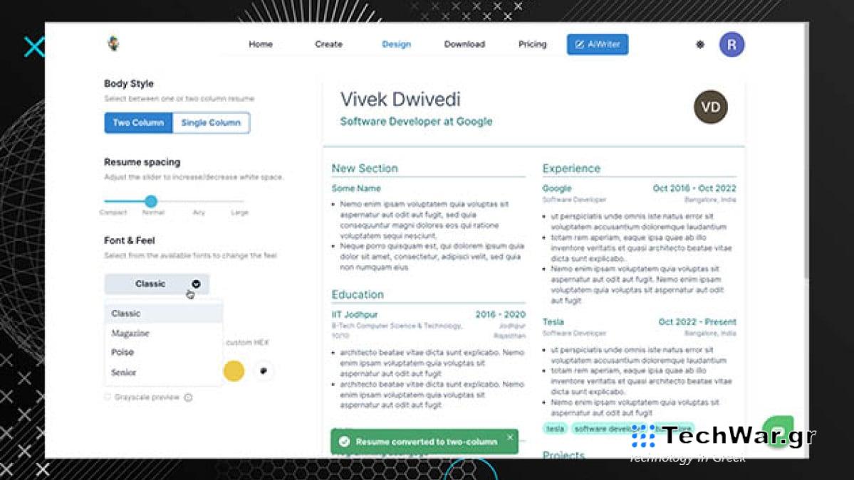 Αυτό το εργαλείο AI των 33 $ μπορεί να σας βοηθήσει με το κυνήγι εργασίας σας