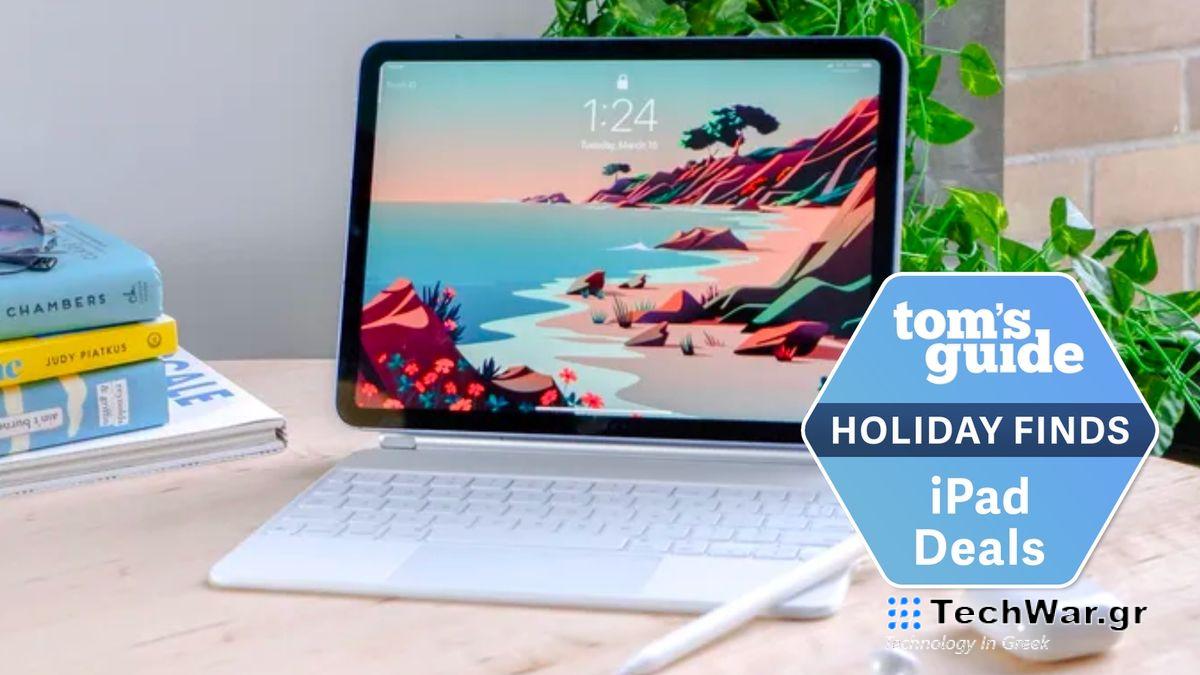 iPad Air 2022 with keyboard 