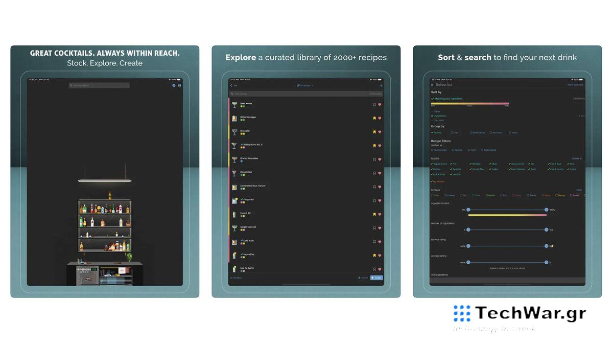 Mixel app screenshots from the Apple app store.