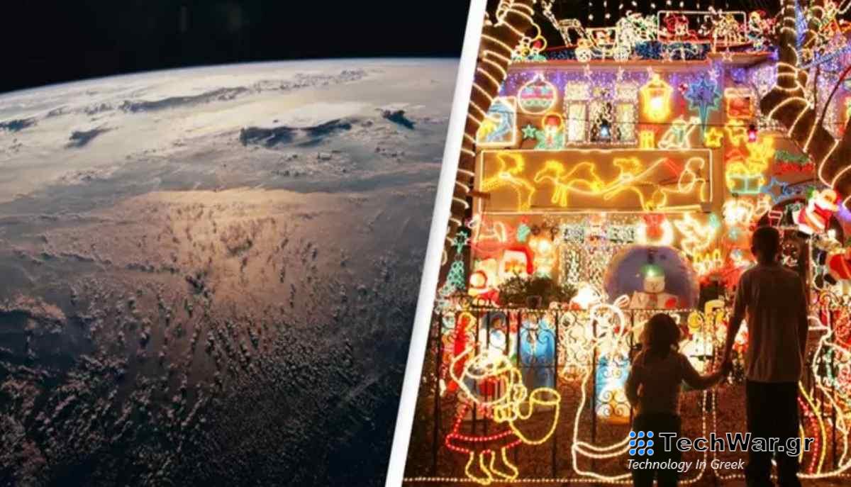 Δείτε πόσα χριστουγεννιάτικα λαμπάκια χρειάζονται για να φανούν από το Techmaniacs
