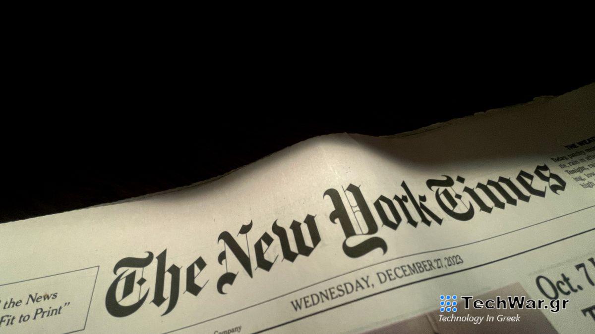 This is an image of the cover of the Wed., Dec. 27 issue of the New York Times