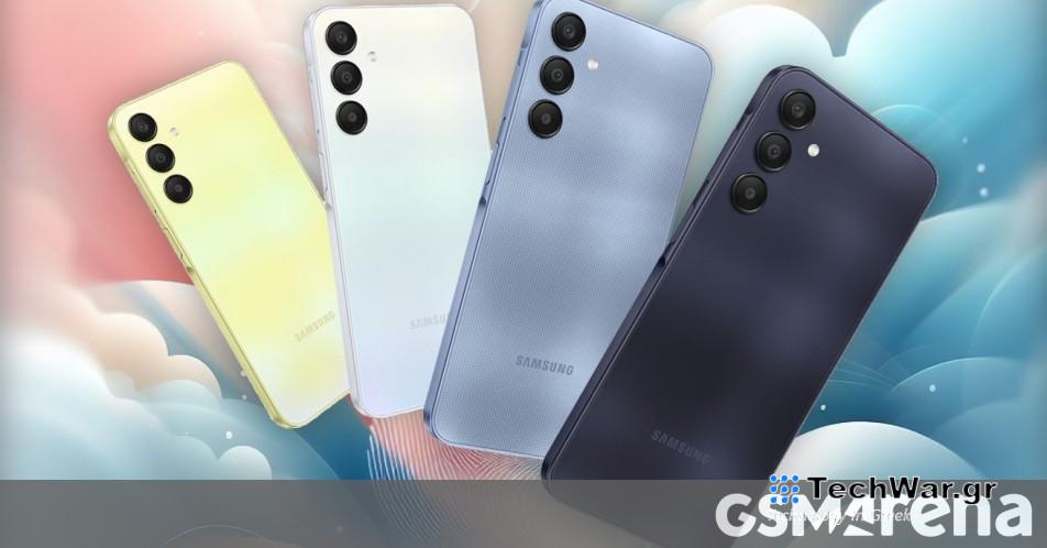 Εβδομαδιαία δημοσκόπηση: Τα Samsung Galaxy A15, A15 5G και A25 είναι εδώ για την έγκρισή σας
