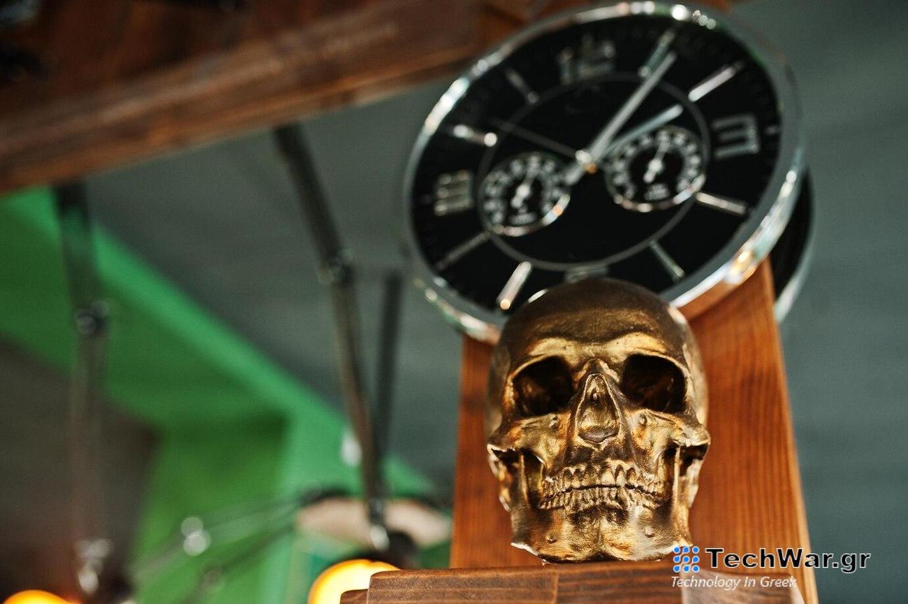 κρανίο ρολόι θάνατος