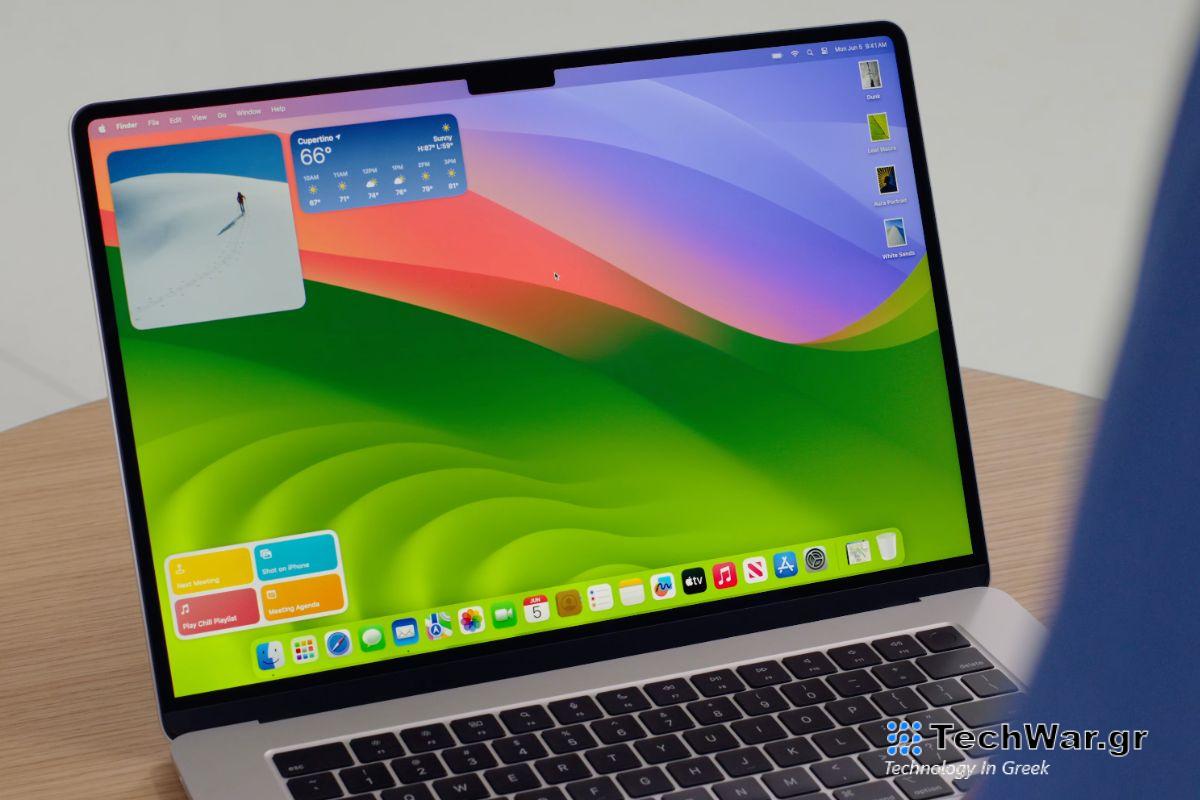 Η Apple κυκλοφορεί το macOS Sonoma 14.2 με βελτιωμένη αυτόματη συμπλήρωση για αρχεία PDF και βελτιώσεις στα μηνύματα και τον καιρό
