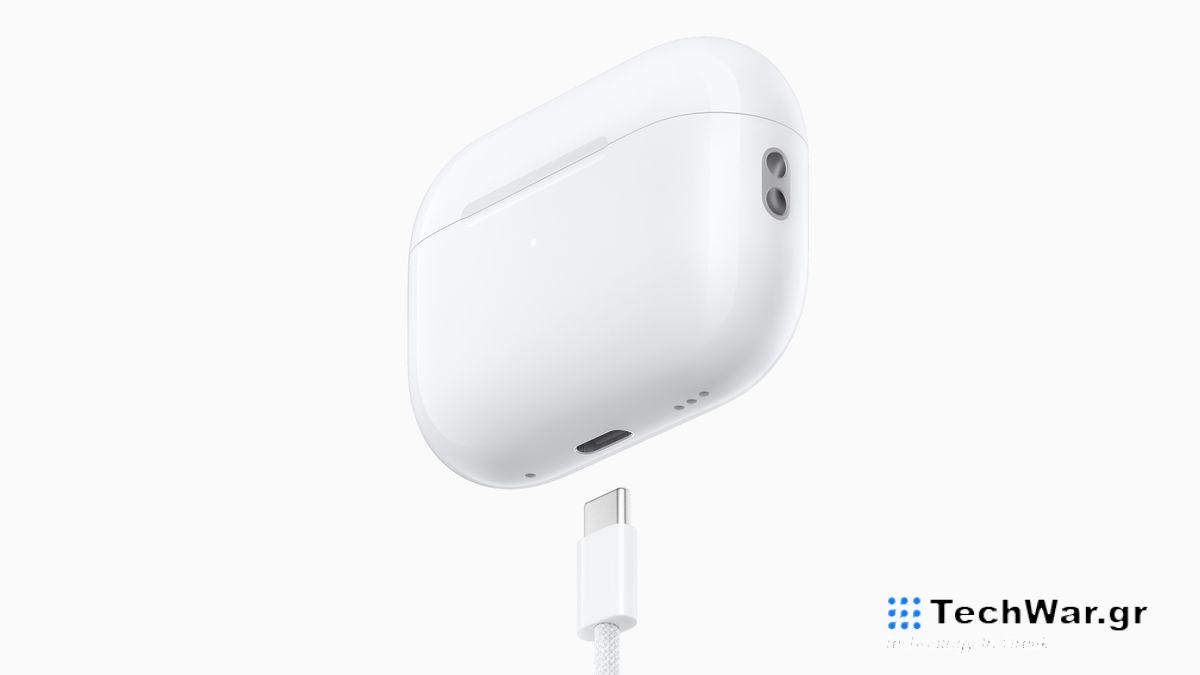 AirPod 2 charger and USB-C connector
