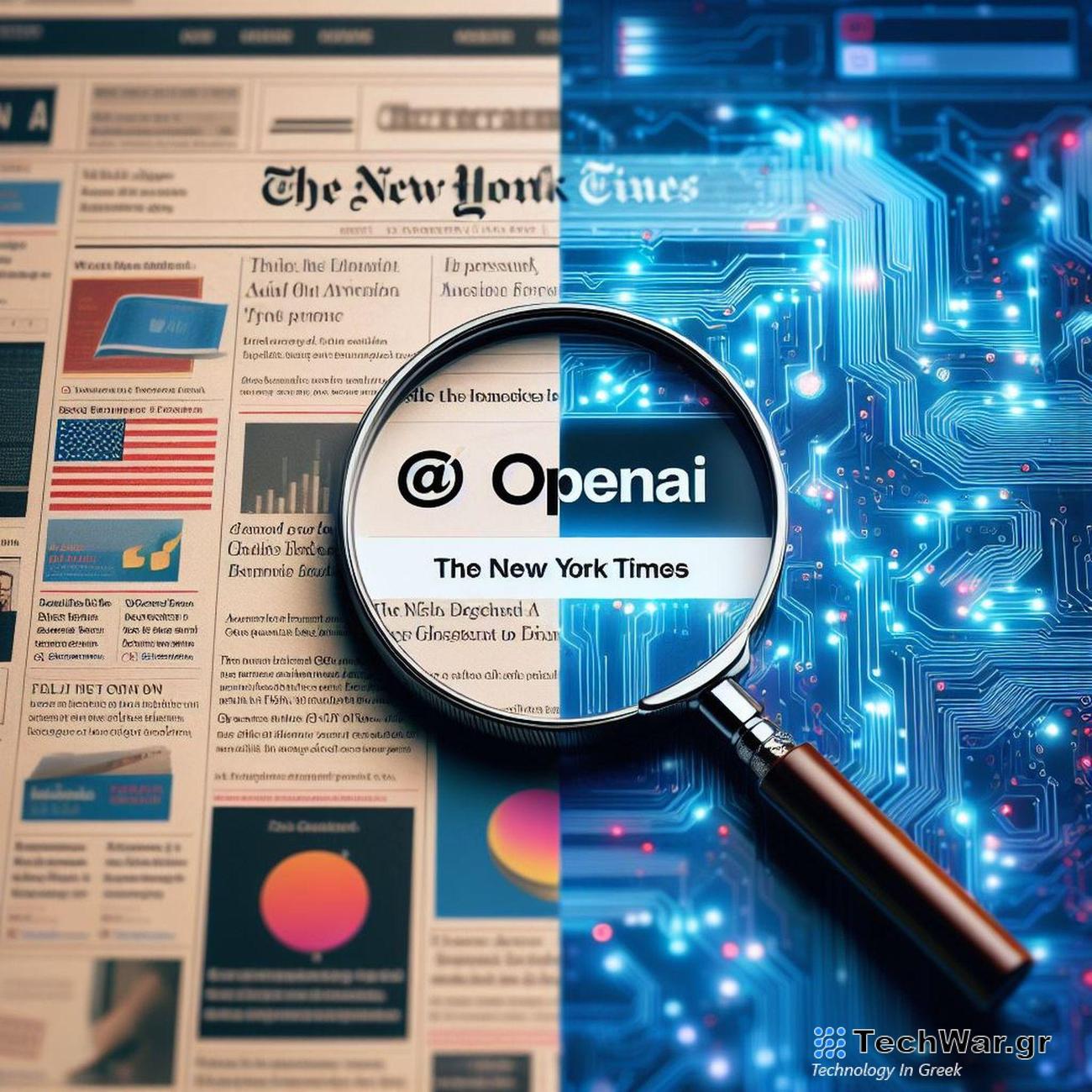 Η NYT μηνύει το OpenAI και θέλει δισεκατομμύρια δολάρια