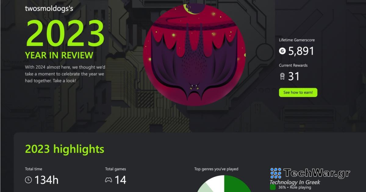 Η ανακεφαλαίωση του Xbox 2023 σε ετήσια ανασκόπηση σας φέρνει αντιμέτωπους με άλλους παίκτες
