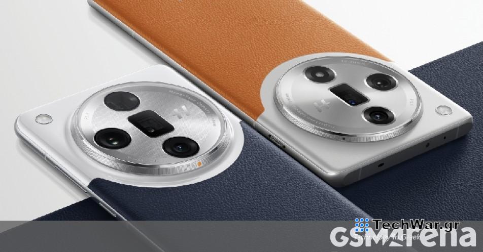 Η διαρροή του Oppo Find X7 αποκαλύπτει δερμάτινο φινίρισμα, σχεδίαση κάμερας