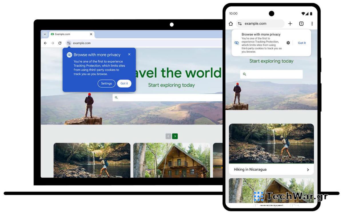 Η σταδιακή κατάργηση των cookie τρίτου μέρους του Google Chrome ξεκινά στις 4 Ιανουαρίου

