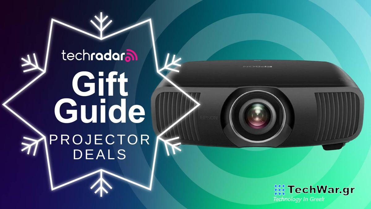 Holiday projector gift guide banner
