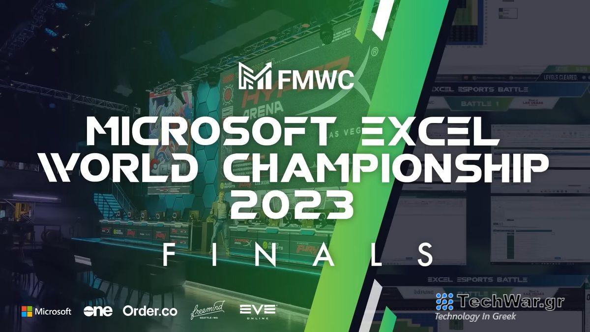Image of the Microsoft Excel World Championship