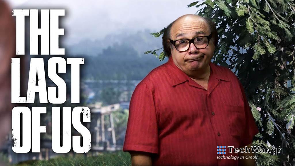 Παρωδία: Ο Frank Reynolds (Danny DeVito) στο The Last of Us