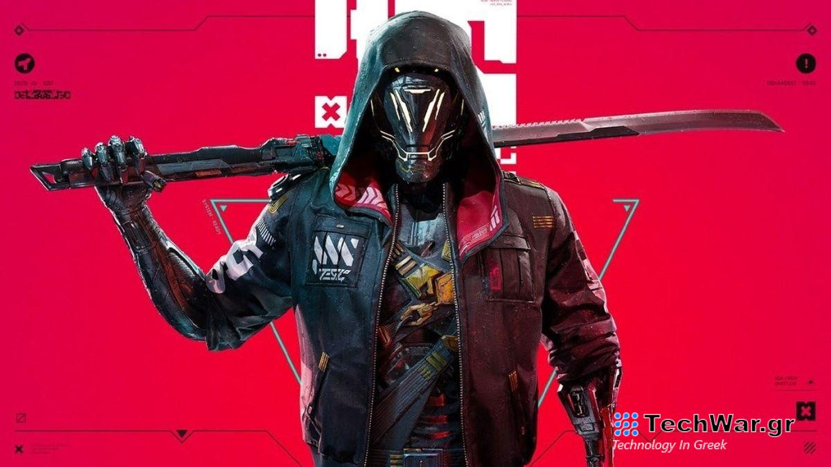 Key art for Ghostrunner.