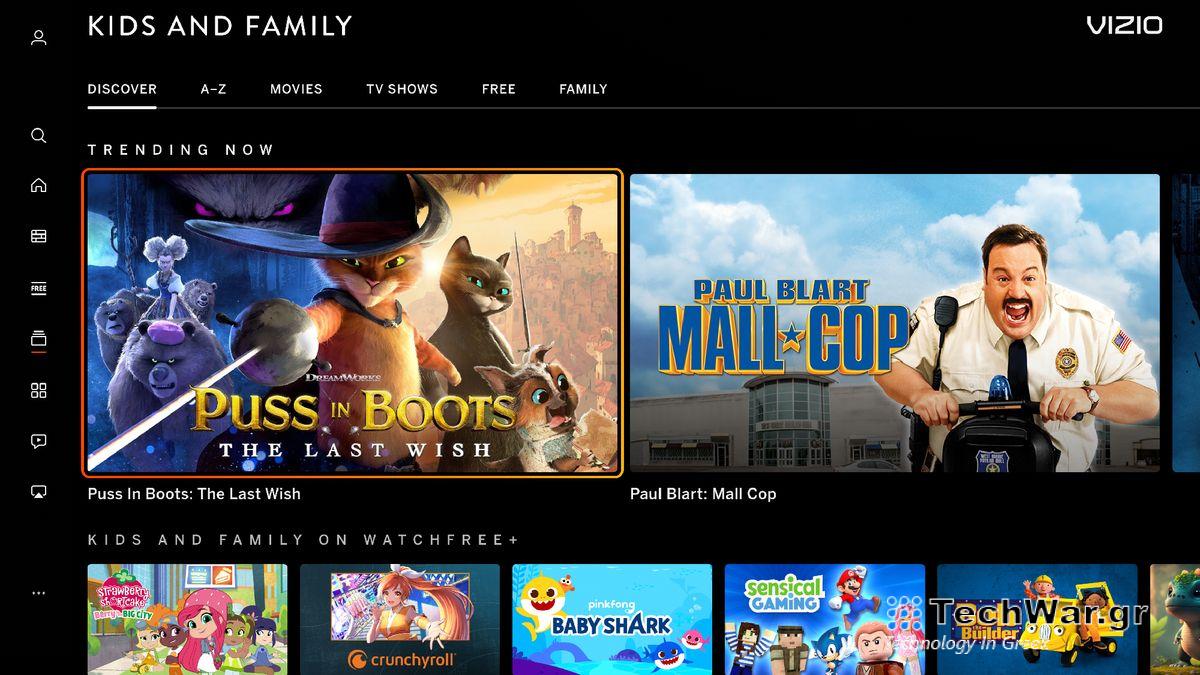 Vizio home screen upgrade