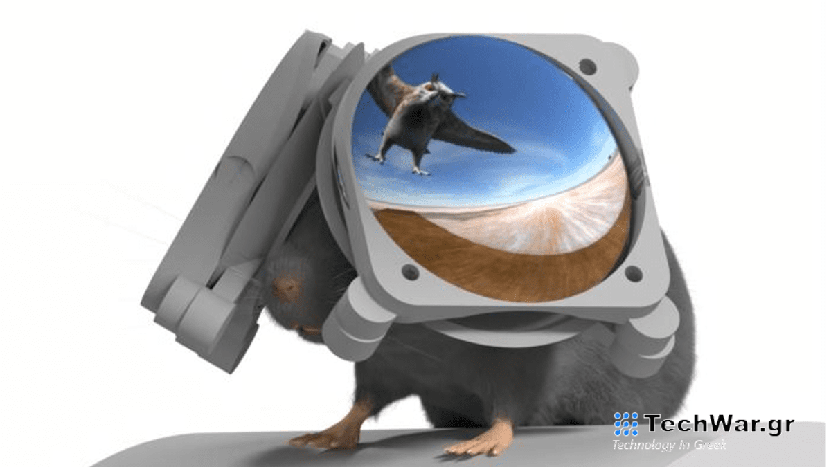 Οι ερευνητές κατασκεύασαν γυαλιά VR για ποντίκια για να μελετήσουν πώς ανταποκρίνεται ο εγκέφαλός τους στα αιωρούμενα αρπακτικά