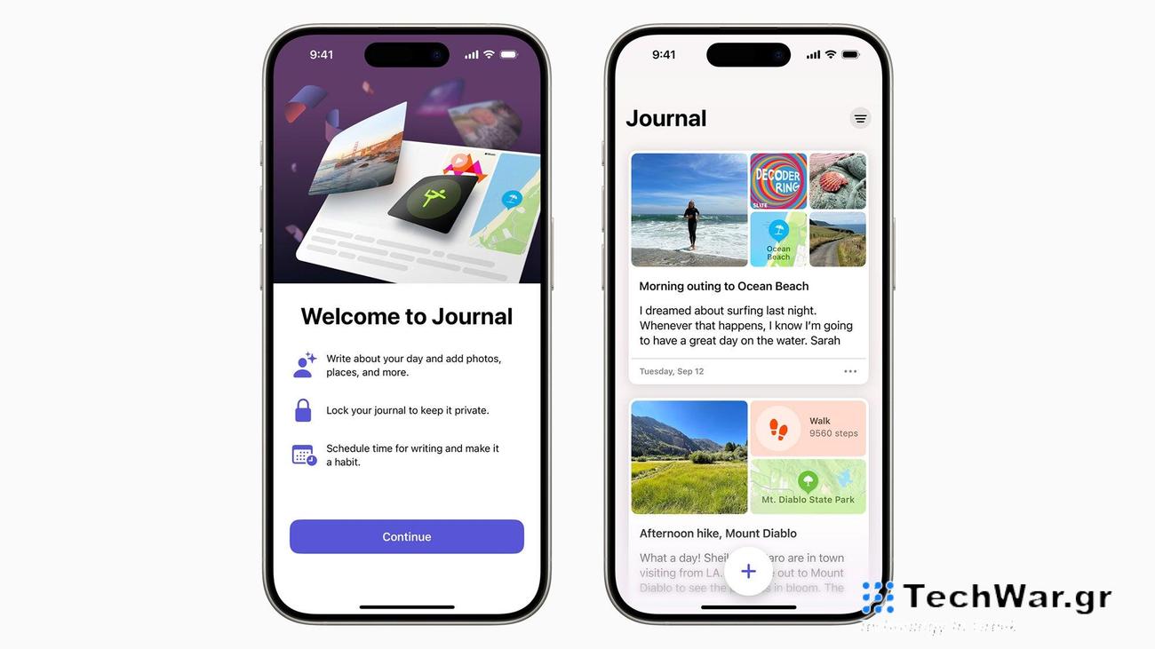 Journal is the newest iOS app from Apple.