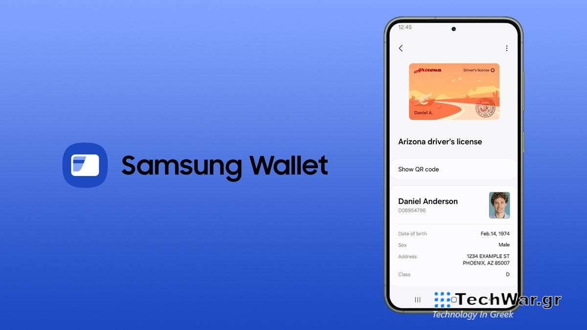 Το Samsung Wallet κυκλοφορεί άδειες οδήγησης για κινητά στην Αριζόνα