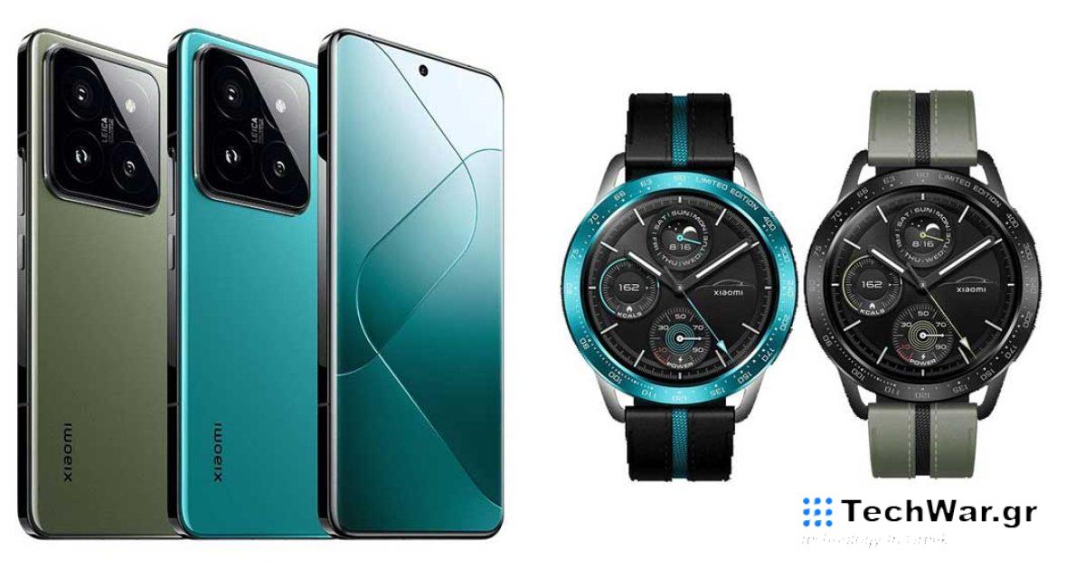 Το Xiaomi 14 και το Watch S3 αποκτούν νέα χρώματα που ταιριάζουν με το SU7 EV
